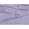 Chezmoi Collection Berlin Lavender Pinch Pleat Twin Comforter Set, 2-Piece (Comforter and Pillow Sham) - Soft Pintuck, Lightweight All Season Microfiber