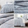 Southshore Fine Living, Inc. Oversized Full/Queen Size Comforter Bedding Set, Boho Bedding, Paisley Print Bedspread, Full Size/Queen Bed Comforter Set with 2 Matching Shams, Pure Melody Aqua