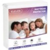 Full Size Mattress Protector Waterproof Mattress Cover Full Size Soft Breathable Noiseless Bed Cover Deep Pocket for 6-15" Pad, Washable Hypoallergenic Vinyl Free for Pets Kids Adults (Full, 1 Pack)