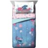 Jay Franco Disney Lilo & Stitch Paradise Dream 5 Piece Twin Bed Set - Includes Reversible Comforter & Sheet Set Bedding - Super Soft Fade Resistant Microfiber (Official Disney Product)