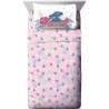 Jay Franco Disney Lilo & Stitch Paradise Dream 5 Piece Twin Bed Set - Includes Reversible Comforter & Sheet Set Bedding - Super Soft Fade Resistant Microfiber (Official Disney Product)