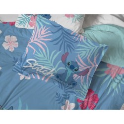 Jay Franco Disney Lilo & Stitch Paradise Dream 5 Piece Twin Bed Set - Includes Reversible Comforter & Sheet Set Bedding - Super Soft Fade Resistant Microfiber (Official Disney Product)