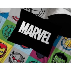 Jay Franco Marvel Avengers Pop 7 Piece Full Size Bed Set - Includes Comforter & Sheet Set - Super Soft Fade Resistant Microfiber (Official Marvel Product)