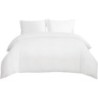 Bedsure White Duvet Cover Queen Size - Soft Double Brushed Duvet Cover for Kids with Zipper Closure, 3 Pieces, Includes 1 Duvet Cover (90"x90") & 2 Pillow Shams, NO Comforter