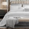 SHALALA Lightweigh White Comforter King Size,8-Piece Hotel King Comforter Bedding Sets with Matching Bed Skirt, Pillow Shams, Decorative Pillows, Thin Comforter Bed Coverings for All Seasons