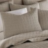 Levtex Home - Mills Waffle - King/Cal King Quilt Set - Taupe Cotton Waffle - Quilt Size (106 x 92in.), Sham Size (36 x 20in.)