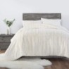 UGG 13711 Alondra Full-Queen 3-Piece Comforter Set Soft Cozy Bedding Faux Fur Comforter and Two Pillow Shams Luxury Blanket Set for Bedroom Accents, Full/Queen, Snow