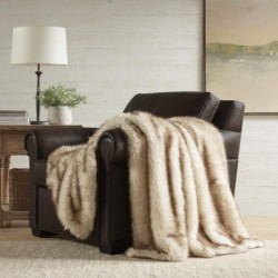 KORBLISS Superweiche Sherpa-¨¹berwurfdecke aus Kunstkaninchenfell und Fleece ¨C ultraweiche, wendbare, geb¨¹rstete Batik-¨¹berwurfdecke f¨¹r Sofa, Bett und Couch, Wei?, Hellgrau, 127 x 152 cm : K¨¹che, Haushalt & Wohnen