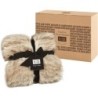 KORBLISS Superweiche Sherpa-¨¹berwurfdecke aus Kunstkaninchenfell und Fleece ¨C ultraweiche, wendbare, geb¨¹rstete Batik-¨¹berwurfdecke f¨¹r Sofa, Bett und Couch, Wei?, Hellgrau, 127 x 152 cm : K¨¹che, Haushalt & Wohnen