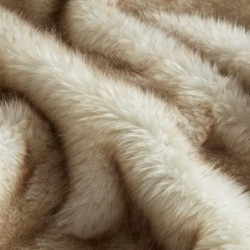 KORBLISS Superweiche Sherpa-¨¹berwurfdecke aus Kunstkaninchenfell und Fleece ¨C ultraweiche, wendbare, geb¨¹rstete Batik-¨¹berwurfdecke f¨¹r Sofa, Bett und Couch, Wei?, Hellgrau, 127 x 152 cm : K¨¹che, Haushalt & Wohnen