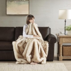 KORBLISS Superweiche Sherpa-¨¹berwurfdecke aus Kunstkaninchenfell und Fleece ¨C ultraweiche, wendbare, geb¨¹rstete Batik-¨¹berwurfdecke f¨¹r Sofa, Bett und Couch, Wei?, Hellgrau, 127 x 152 cm : K¨¹che, Haushalt & Wohnen