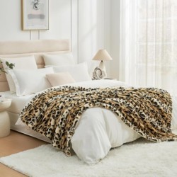 Wendbare wei?e ¨¹berwurfdecke mit gerippter Struktur, flauschige und luxuri?se Decke f¨¹r Queen-Size-Betten (228,6 x 228,6 cm, wei?) : K¨¹che, Haushalt & Wohnen