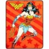 Franco Collectibles Wonder Woman Bedding Super Soft Micro Raschel Throw, 46 in x 60 in, (Official Licensed Product)