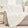 EASEON ¨¹berwurfdecke f¨¹r Couch, weiches Kunstfell, Boho-Bett¨¹berwurf, flauschige ¨¹berwurfdecke, gem¨¹tliche, flauschige Couchdecke, Strickdecke und ¨¹berwurf f¨¹r Stuhl, Sofa, Heimdekoration, Damen, Herren : K¨¹che, Haushalt & Wohnen