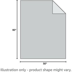 Life Comfort Dekorative ¨¹berwurfdecke aus hochwertigem Mischgarn, 152,4 x 177,8 cm, ultraweich f¨¹r Wohnzimmer, Schlafzimmer und Sofa, strukturiertes Kunstfell (¨¹berwurf (152,4 x 177,8 cm), grau ¨C (Kunstfell und Teddy-Kunstfell)) : K¨¹che, Haushalt & Wohnen