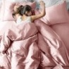 EaseHome Pink Queen Size Sheets Set - 1800 Thread Count Deep Pocket to 18 inches Mattress 4 Piece - Premium Bedding Sheets & Pillowcases Collection - Extra Soft