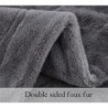 WOLF CREEK BLANKET Doublesoft ¨C ¨¹bergro?e ¨¹berwurfdecke aus Kunstfell, 152,4 x 203,2 cm, arktisches Frostblau, weich, flauschig, kuschelig, pl¨¹schig, pelzig, bequem, warme Heimdekoration f¨¹r Couch, Bett, Stuhl und Schlafzimmer : K¨¹che, Haushalt & Wohnen