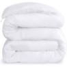 Utopia Bedding Comforter - All Season Comforters Queen Size - Plush Siliconized Fiberfill - White Bed Comforter - Box Stitched