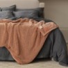 Chanasya Hochwertige ¨¹berwurfdecke aus langem Kunstfell, weich und flauschig, f¨¹r Bett oder Couch, 152,4 x 177,8 cm, Creme : K¨¹che, Haushalt & Wohnen