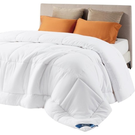 Bedsure Comforter Duvet Insert - Quilted Comforters Queen Size, All Season Duvet, Down Alternative Bedding Comforter with Tabs(White,Queen 88"x88")