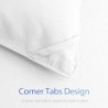 MATBEBY Twin Comforter Duvet Insert - All Season White Comforters Twin Size - Quilted Down Alternative Bedding Comforter with Corner Tabs - Winter Summer Fluffy Soft - Machine Washable