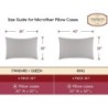 Mellanni Pillow Cases Set - 4 PC Iconic Collection Pillowcases - Hotel Luxury, Extra Soft, Cooling Pillow Covers - Wrinkle, Fade, Stain Resistant (Standard/Queen 20" x 30", Gray)