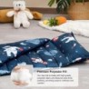 david's kids Toddler Nap Mat Set with Removable Pillow, Ultra Soft Slumber Bags for Boys，Perfect for Preschool, Daycare, Kids Sleeping Bags with Rollup Design, 50"x20", Space