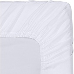 Utopia Bedding Queen Fitted Sheet - Bottom Sheet - Deep Pocket - Soft Microfiber - Shrinkage and Fade Resistant - Easy Care -1 Fitted Sheet Only (White)