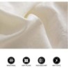 Lanest Housing Queen Sheet Set, 2400 Thread Count Soft Deep Pocket Microfiber Sheets, 4 Pieces Ivory Bedding Sheets & Pillowcases