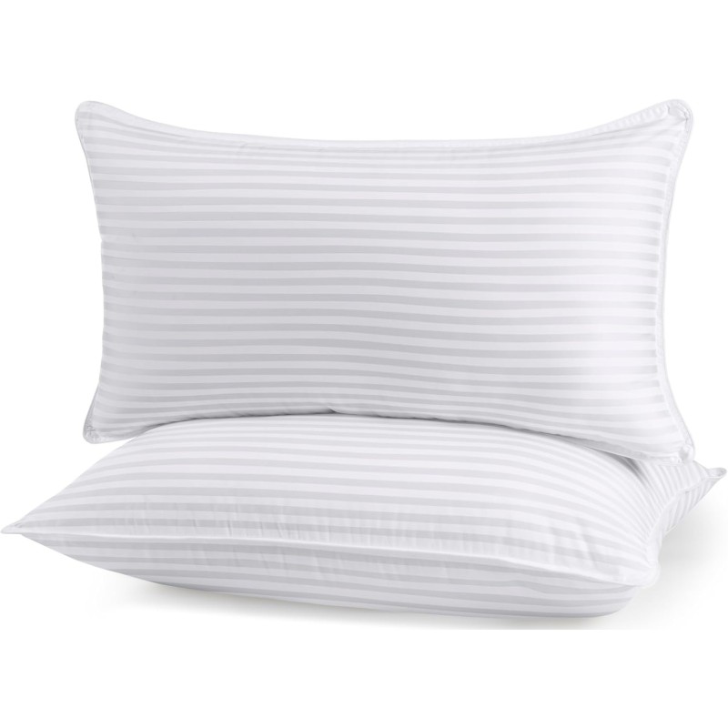 Utopia Bedding Bed Pillows for Sleeping King Size (White), Set of 2, Cooling Hotel Quality, for Back, Stomach or Side Sleepers