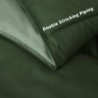 HIG 3pc Green Twin/Twin XL Comforter Set - All Season Reversible Down Alternative Comforter with Sham - Quilted Duvet Insert with Corner Tabs - Box Stitched Blanket - Breathable, Soft, Fluffy